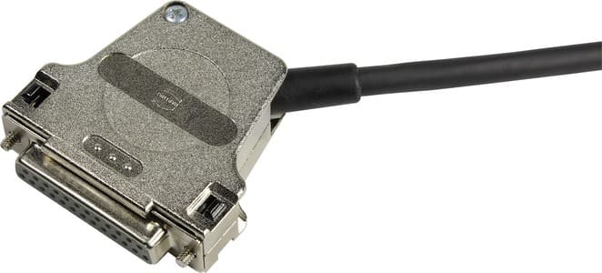 HARTING - D Sub side entry met.hood 25pole with M3