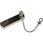 HARTING - DSUB MA 25pol.metal.plastic cap w.chain