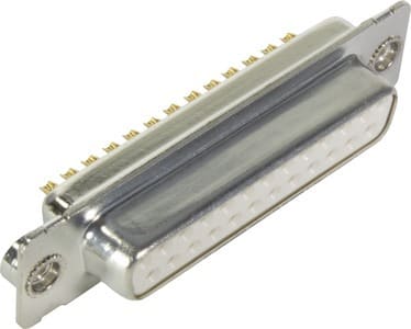 HARTING - D-Sub 25-pole MinD solder cup female nut