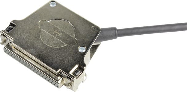 HARTING - D Sub side entry metal hood37 pole_cable
