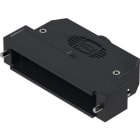HARTING - D-Sub 37P plast hood 1str-ent slo 4-40 s