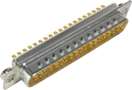HARTING - D-Sub 37-pole MinD solder cup male nut M