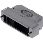 HARTING - D-Sub 50P metpl hood 1str-ent slo 4-40 s