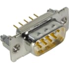 HARTING - DSUB MinD 09P STR MA BL nut M3 PL2