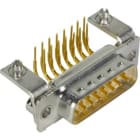 HARTING - D-Sub 15-pole MinD ANG male BL nut M3 PL