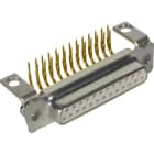 HARTING - D-Sub 25-pole MinD ANG female hole nut M