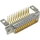 HARTING - D-Sub 25-pole MinD ANG male hole nut M3