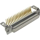 HARTING - D-Sub 37-pole MinD ANG female hole nut M