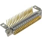 HARTING - D-Sub 37-pole MinD ANG male hole nut M3