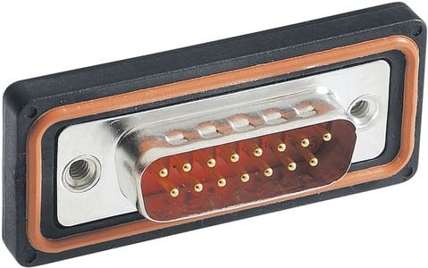 HARTING - D SUB IP 67_25 POLE STRAIGHT REAR PLASTI