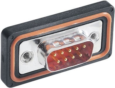 HARTING - D SUB IP 67_25 POLE ANGLED