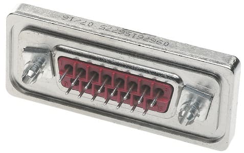 HARTING - D SUB IP 67 FE STR_PCB_9P_S4_METAL FRAME