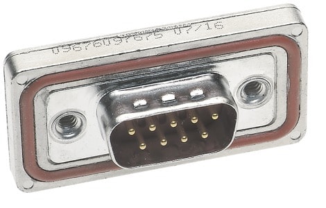 HARTING - D SUB IP 67 MA STR_PCB_25P_S4_METAL FRAM