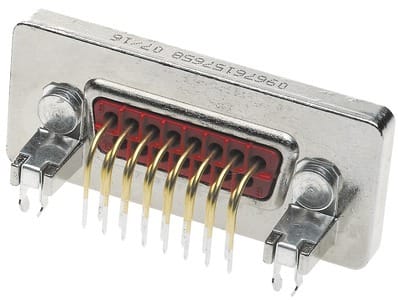 HARTING - D SUB IP 67 MA ANG_PCB_50P_S4_METAL FRAM