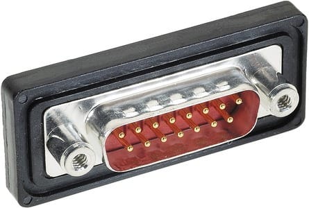 HARTING - D SUB IP 67 9 POLE STRAIGHT FRONT PLASTI