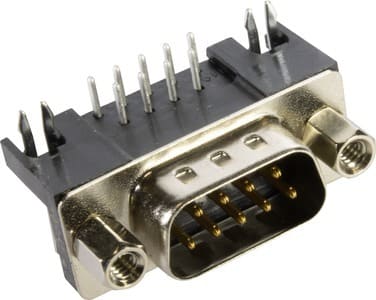 HARTING - DSUB SV MA SSDP ANG-US 09P AUS4