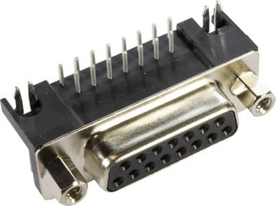 HARTING - DSUB SV FE SSDP ANG-US 15P AU3