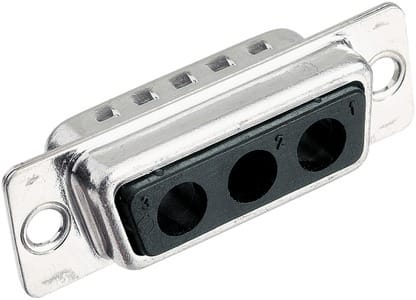 HARTING - DSUB MA 3W3 SHELL W/O CONTACTS MIXED GE