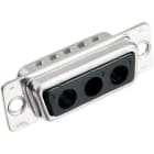 HARTING - DSUB MA 3W3 SHELL W/O CONTACTS MIXED GE