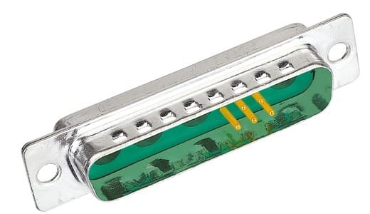 HARTING - D SUB MA 9W4 with solder cup AFS3