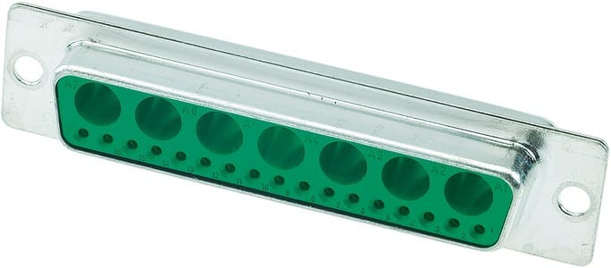 HARTING - D SUB FE STR 24W7 with PL3 solder cup si