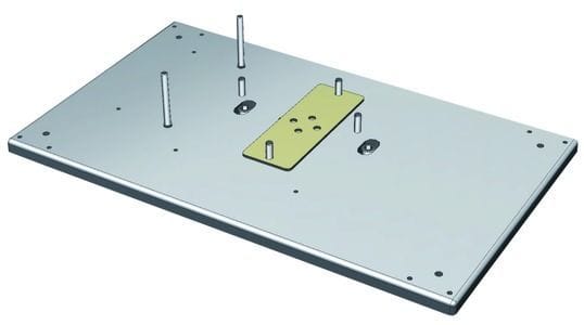 HARTING - DIN-Tool Grundplatte Einpress