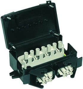 HARTING - Han-Power S mit 2x Han Q4/2-bu, 4-6 mm²