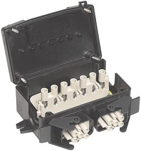 HARTING - Han-Power S mit 2x Han Q4/2-bu, 4-6 mm²