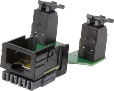 HARTING - Han3A RJ45 Hybrid WDF-Einsatz Cat.6,8+4p
