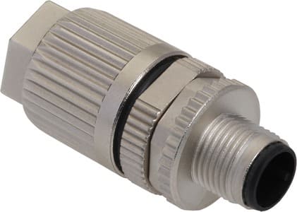 HARTING - RSV M12-crimp gesch. B-kod, 5pol.
