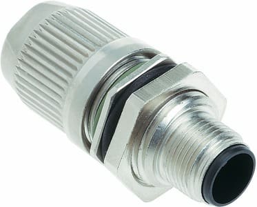 HARTING - WDF M12-crimp gesch. B-kod, Sti , 5pol.