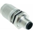 HARTING - WDF M12-crimp gesch. B-kod, Sti , 5pol.