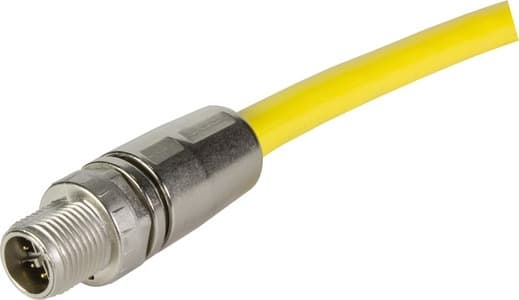 HARTING - M12 X coded cable Assembly,7m