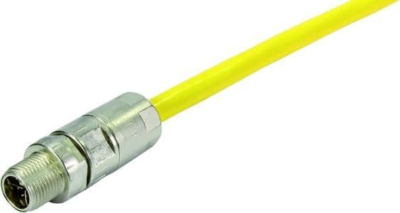 HARTING - M12 X-coded cable assembly, 0,5m
