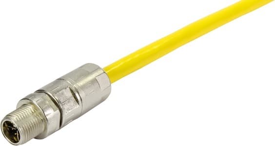 HARTING - M12 X-coded cable assembly, 5m