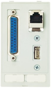 HARTING - Dateneinsatz (USB,RJ45,SUB-D25,f-m)