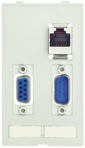 HARTING - Dateneinsatz(RJ45,SUB-D9,f-f,SUB-D9,m-m)
