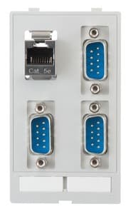 HARTING - Han-Port Daten Modul (3xSUB-D9, m-m, 1xR