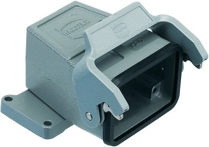 HARTING - Han 6B-kg-LB-M25 mit Flanschbefestigung