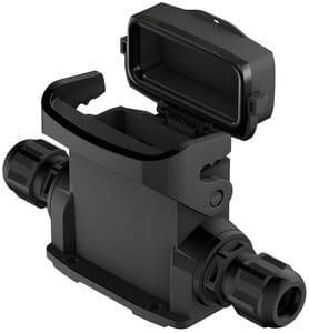 HARTING - Han-Eco 10A-ASG2-M25 m. Kappe/Kabelv.