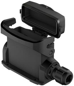 HARTING - Han-Eco 16A-ASG1-M25 m. Kappe/Kabelv.