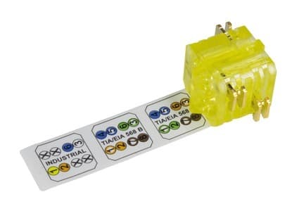 HARTING - preLink Abschlussbl. AWG22/24 gelb 1=10