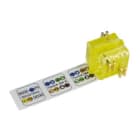 HARTING - preLink Abschlussbl. AWG22/24 gelb 1=10