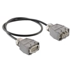 HARTING - Han 10 E UL2237 top entry 2-Lever 2,0m