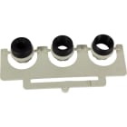 HARTING - M12 Slim Design seal 10 pcs (black/grey)