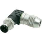 HARTING - Adapter gewinkelt Harax M12-4polig Stift