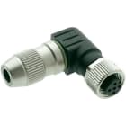 HARTING - Adapter gewinkelt HaraxM12-4polig Buchse