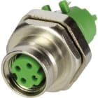 HARTING - M8 PCB Adapter 4pol Dcod. female