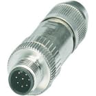 HARTING - M12-M 8-polig Stift / A-cod