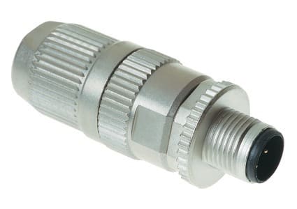 HARTING - M12-L shielded male 4-pole A-coded